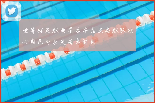 世界杯足球明星名字盘点各球队核心角色与历史高光时刻