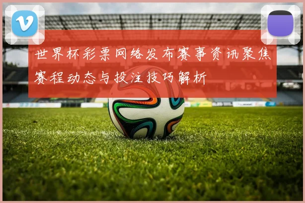 世界杯彩票网络发布赛事资讯聚焦赛程动态与投注技巧解析